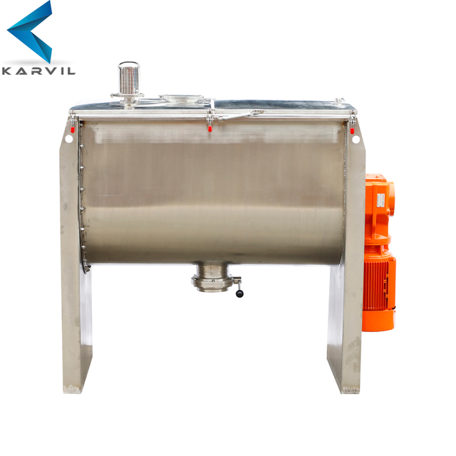 Machine de mélangeur de ruban en acier inoxydable