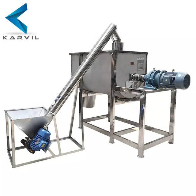 Mélangeur de ruban pour le mélange de poudre