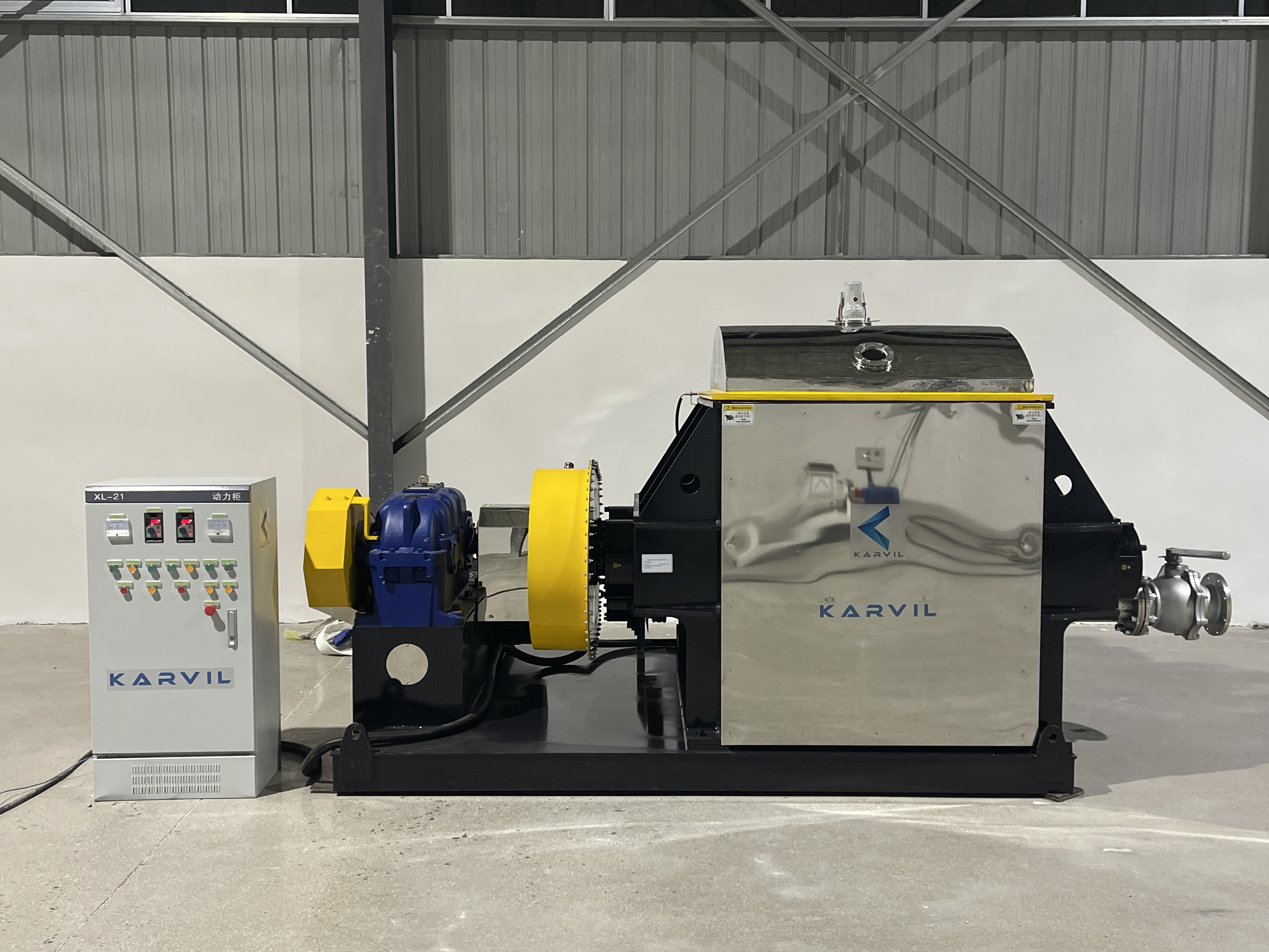 Le mélangeur Karvil® Sigma a été expédié en République tchèque 