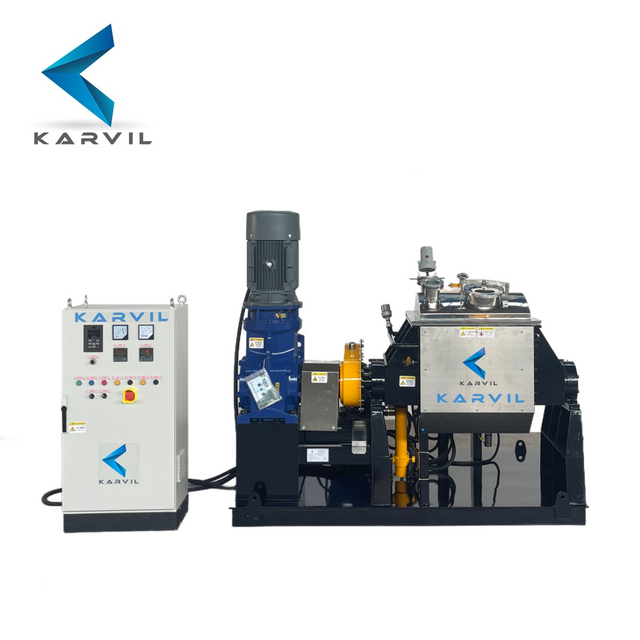 Mélangeur Sigma chauffant électrique avec décharge inclinable