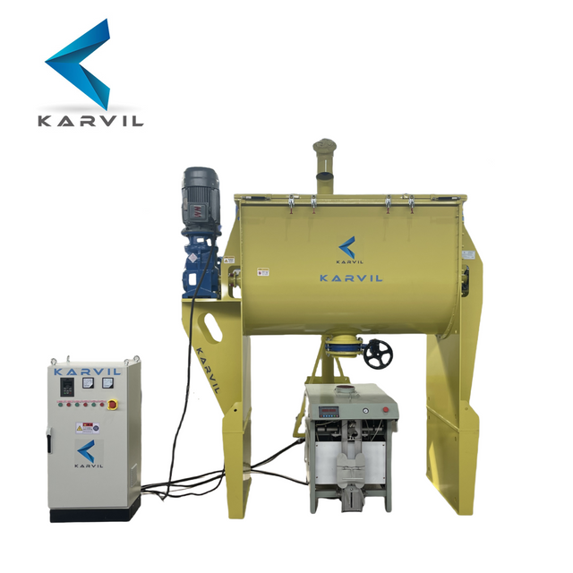 Mélangeur de ruban pour mortier sec et microcex 