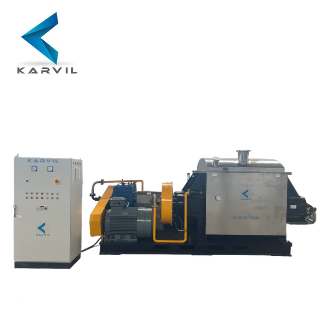 Mélangeur Sigma avec débit de vis